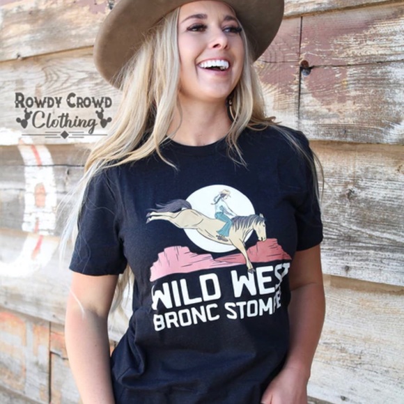 Wild West Bronc Tee - Picture 3 of 3